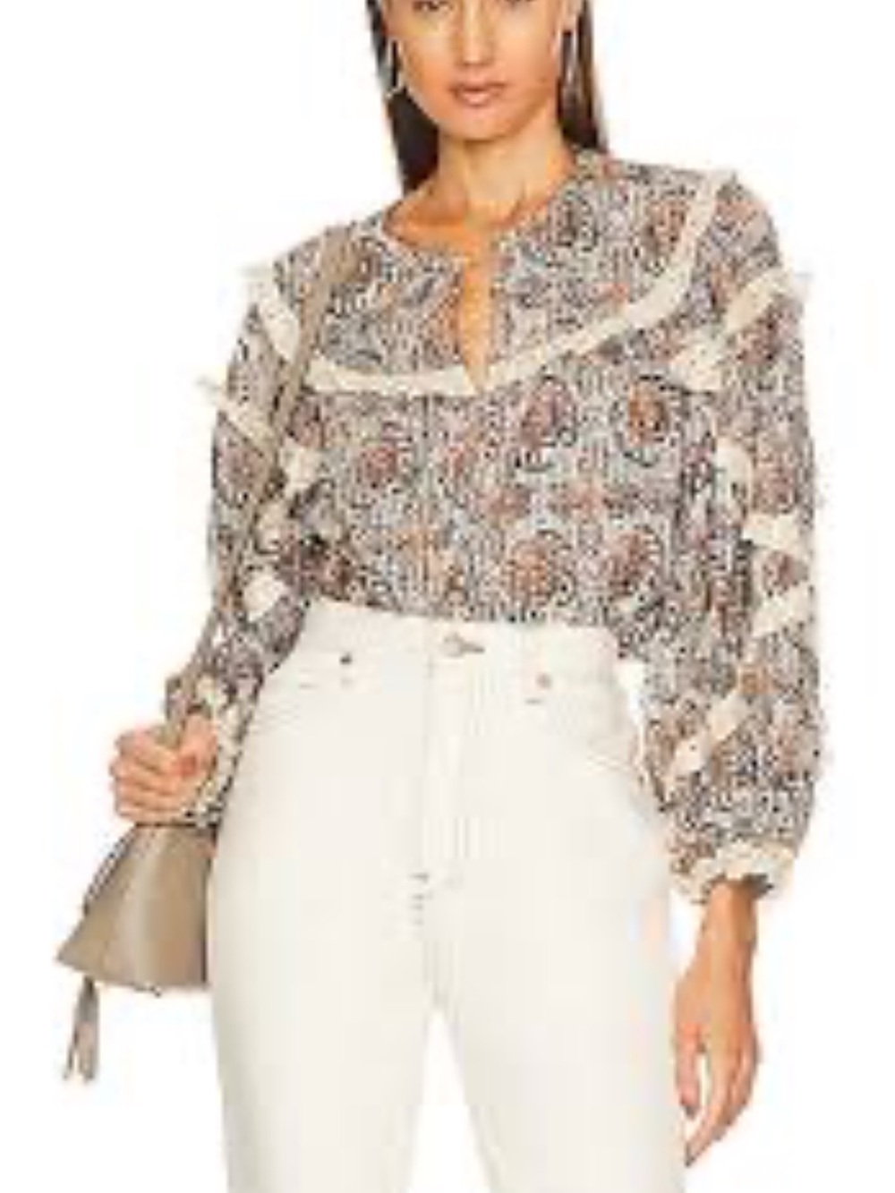 Ulla Johnson Edith Blouse 8 - Picture 4 of 12